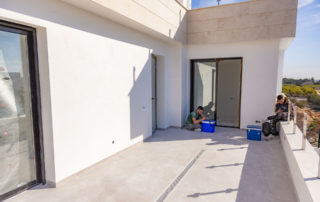 Work in progress - Villa Salvador in Ciudad Quesada bij Alicante aan Costa Blanca wordt steeds mooier